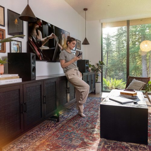 Klipsch The Sevens II Ebony В интерьере