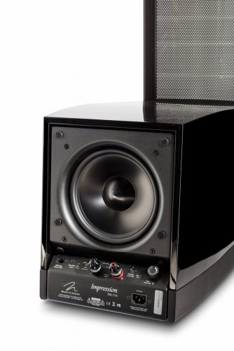 Martin Logan Impression ESL 11A (Gloss Black) НЧ диффузор сзади