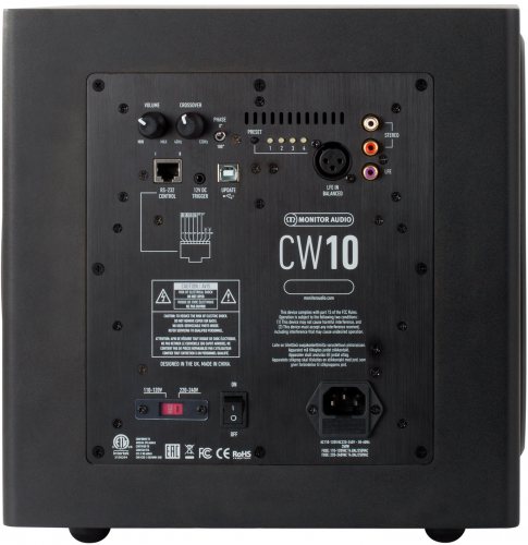 Monitor Audio CW10 задняя панель