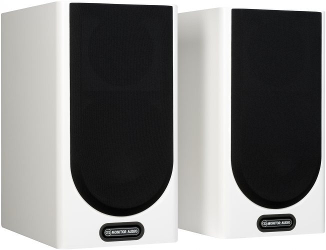 Monitor Audio Gold 100 (Satin White) с решёткой