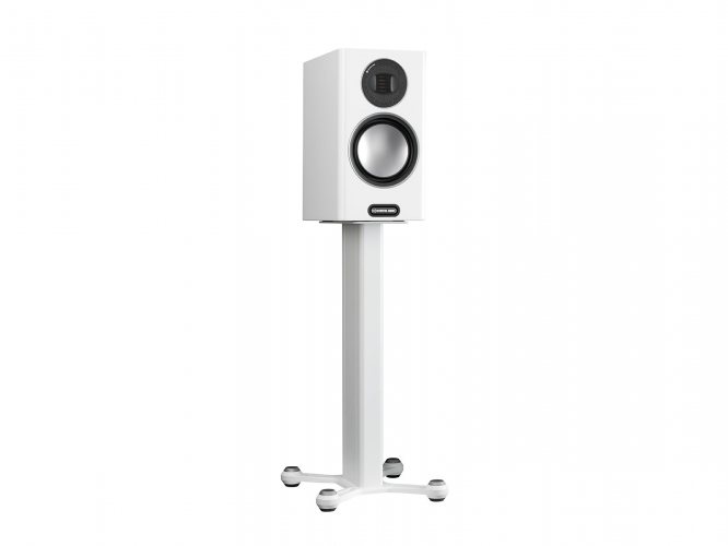 Monitor Audio Gold 100 (Satin White) на стойке