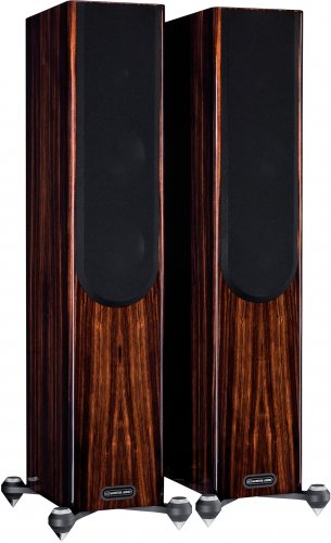 Monitor Audio Gold 200 (Piano Ebony) с решёткой