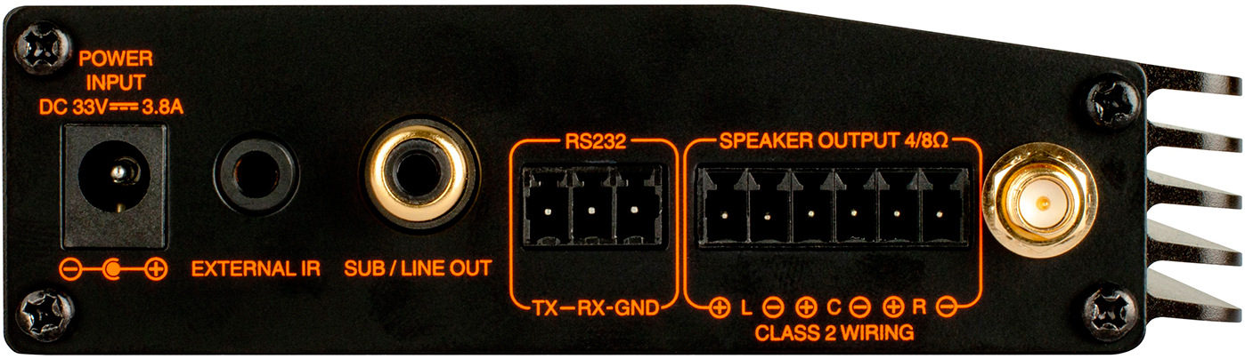 Monitor Audio IA40-3 разъёмы подключения