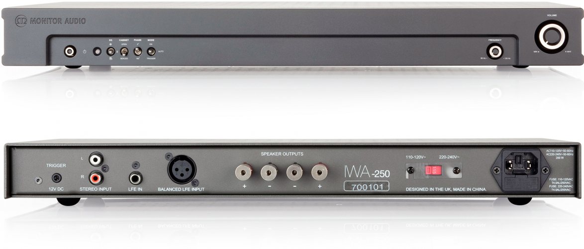 Monitor Audio IWA-250 передняя и задняя панели