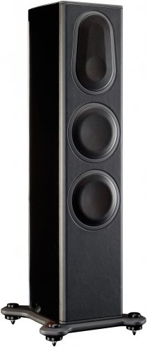 Monitor Audio PL200 II (Piano Black Lacquer) с решёткой