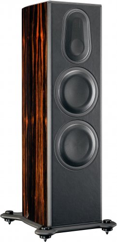 Monitor Audio PL300 II (Ebony Real Wood Veneer) с решёткой