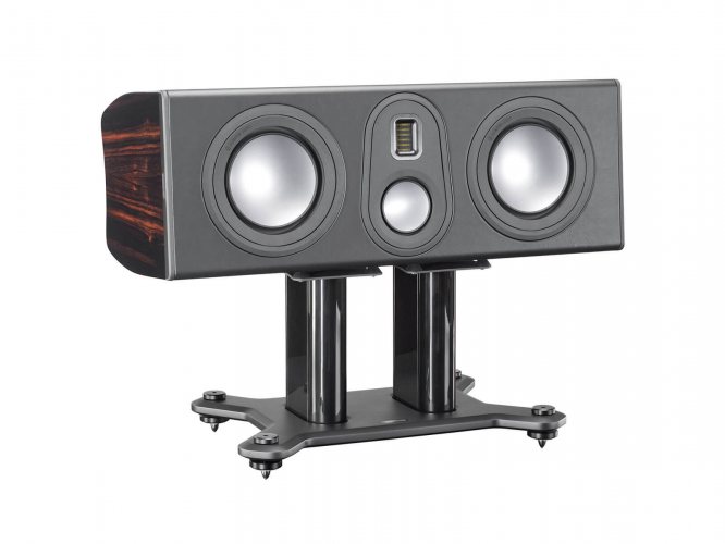 Monitor Audio PLC350 II (Ebony) на стойке