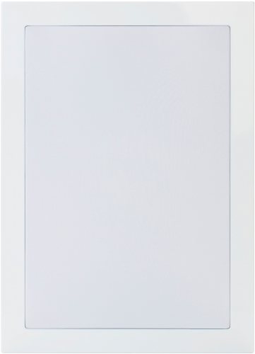 Monitor Audio SoundFrame 1 On-Wall (High Gloss White) передняя панель с решёткой