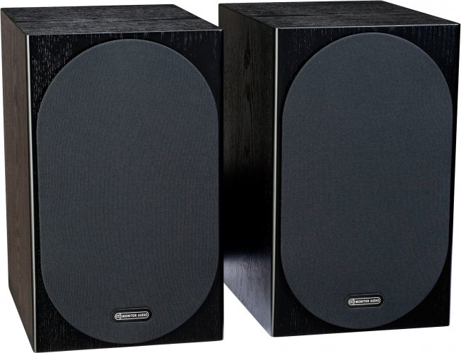 Monitor Audio Silver 100 (Black Oak) пара с решёткой