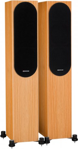 Monitor Audio Silver 200 (Natural Oak) пара с решёткой