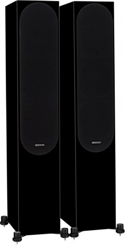 Monitor Audio Silver 300 (Gloss Black) пара с решёткой