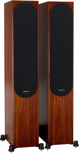 Monitor Audio Silver 300 (Walnut) пара с решёткой