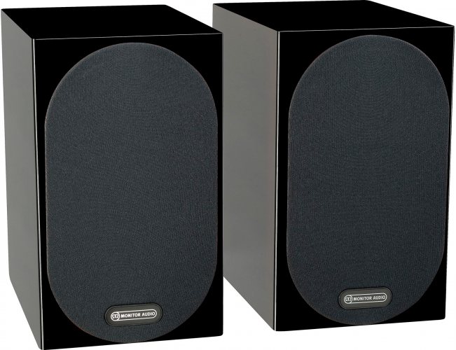 Monitor Audio Silver 50 (Gloss Black) пара с решёткой