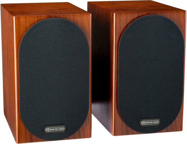 Monitor Audio Silver 50 (Walnut) пара с решёткой