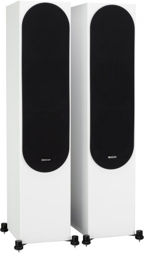 Monitor Audio Silver 500 (Satin White) пара с решёткой