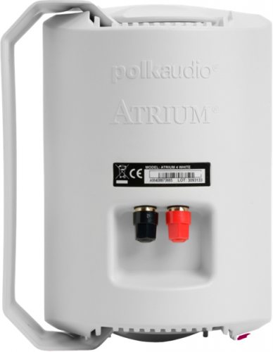 Polk Audio Atrium4 (White) вид сзади