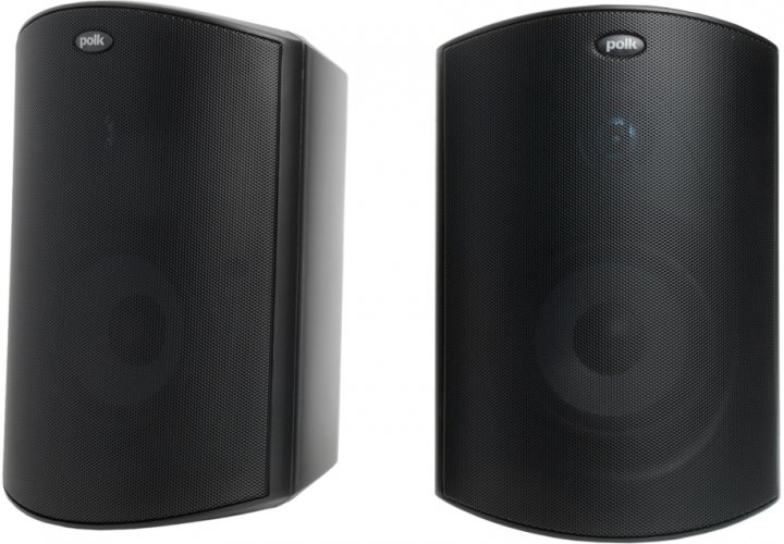 Polk Audio Atrium6 (Black) пара с решёткой