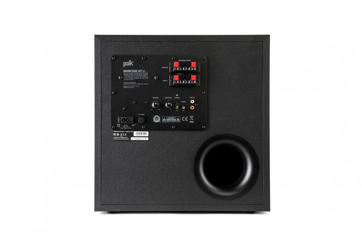 Polk Audio Monitor XT12 (Black) задняя панель