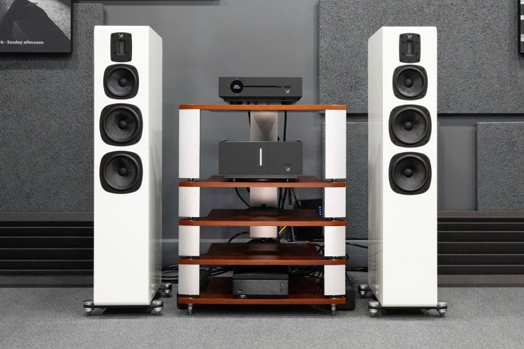 Quad S-5 Piano White Напольная акустика