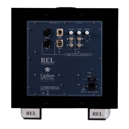 REL Carbon Special (Piano Black) задняя панель