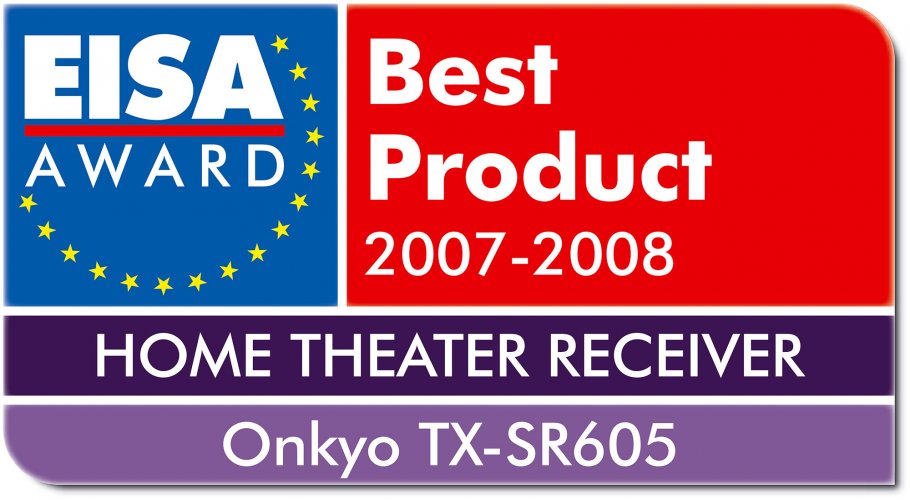 EISA Award - Onkyo TX-SR605