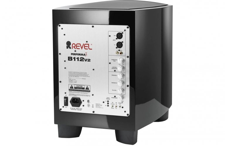 Revel B112v2 (Black Gloss) задняя панель