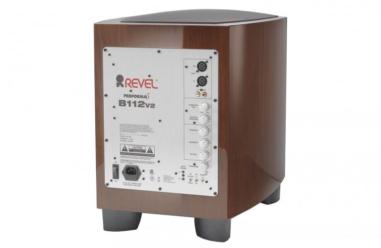 Revel B112v2 (Walnut) задняя панель