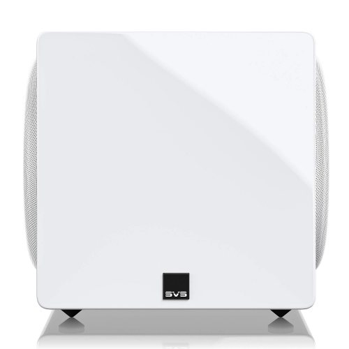 SVS 3000 Micro R|Evolution Piano Gloss White Вид спереди