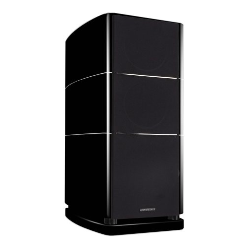 Wharfedale Elysian 2 Piano Black Вид сбоку с решёткой