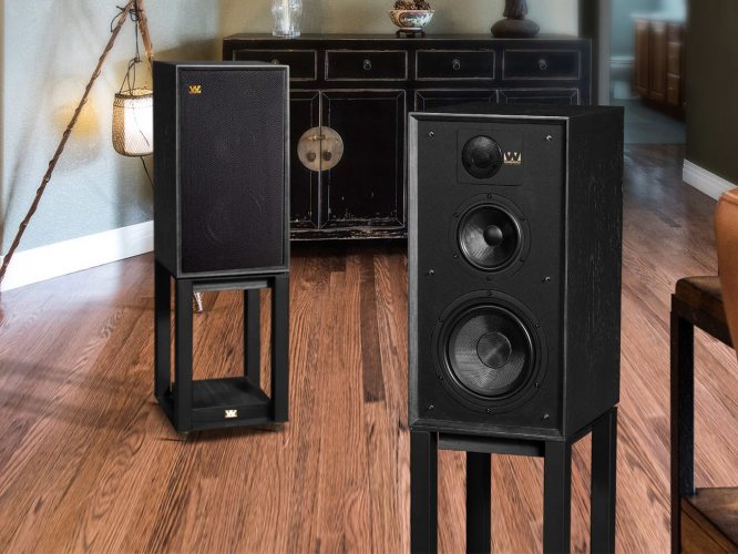 Wharfedale Linton Black Oak В интерьере