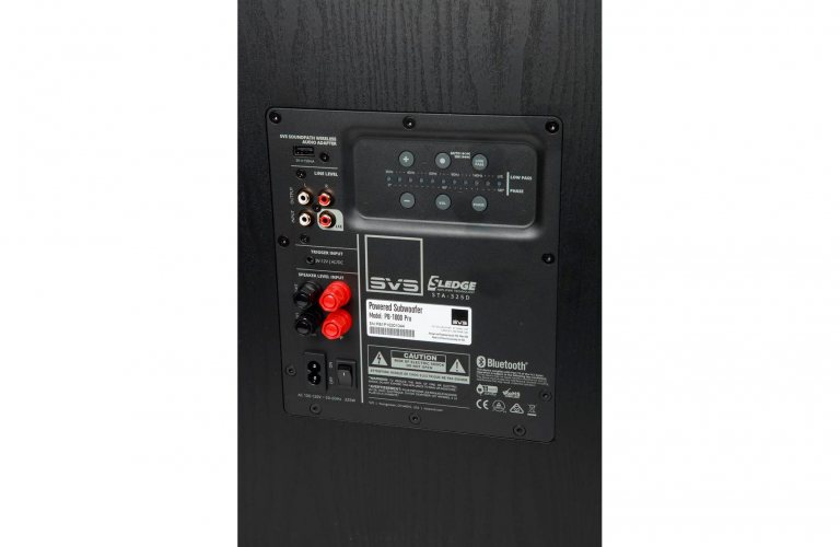 SVS PB-1000 Pro (Premium Black Ash) панель управления