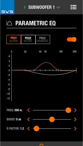 SVS SB-1000 Pro (Premium Black Ash) настройки