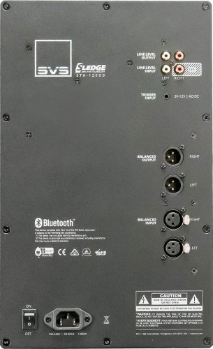 SVS PC-4000 (Piano Gloss Black) задняя панель
