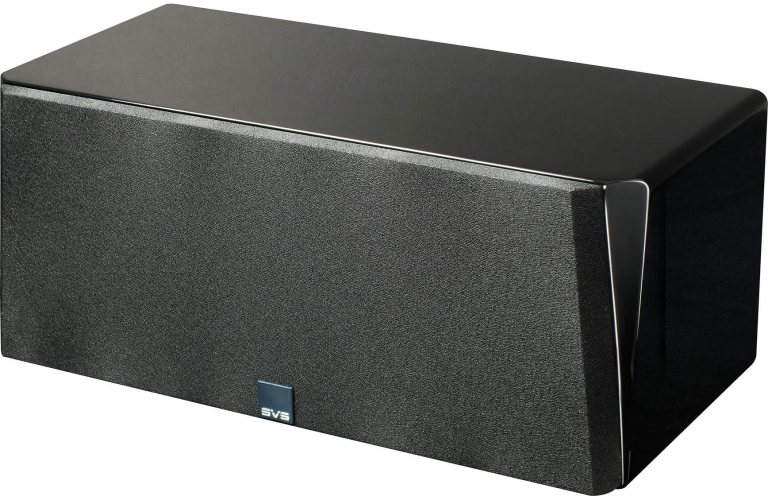 SVS Prime Center (Piano Black) с решёткой