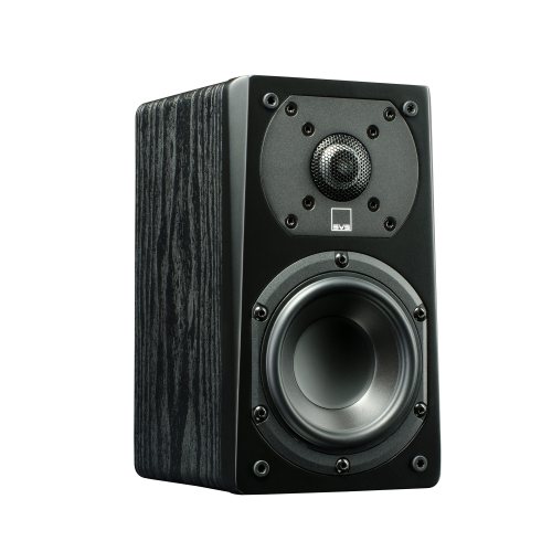 SVS Prime Satellite Prime Black Ash Вид сбоку