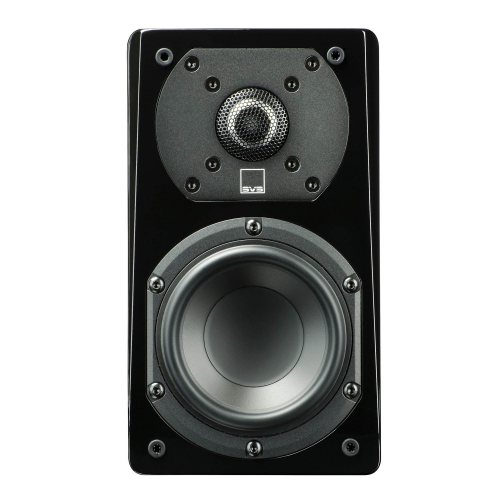SVS Prime Satellite Piano Gloss Black Вид спереди