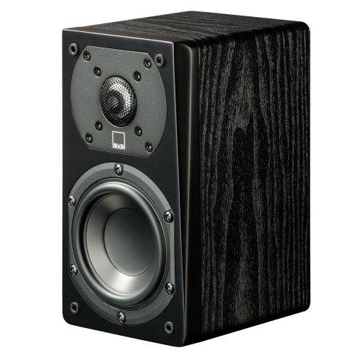 SVS Prime Satellite Prime Black Ash Вид сбоку