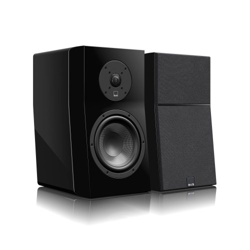 SVS Ultra Evolution Bookshelf Piano Gloss Black С решёткой