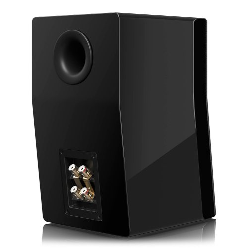 SVS Ultra Evolution Bookshelf Piano Gloss Black Задняя панель под углом