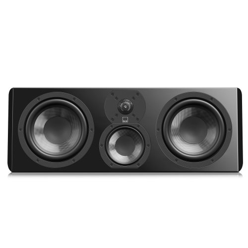 SVS Ultra Evolution Center Piano Gloss Black Вид спереди