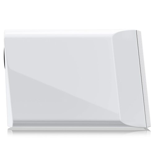 SVS Ultra Evolution Center Piano Gloss White Вид сбоку