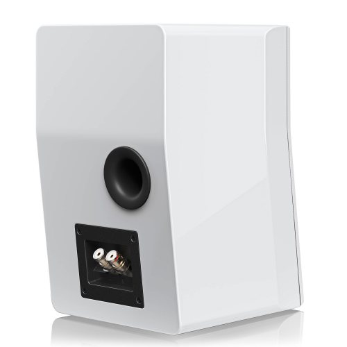 SVS Ultra Evolution Nano Piano Gloss White Задняя панель под углом