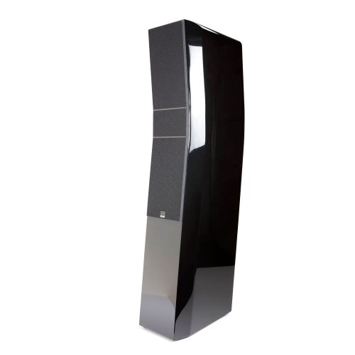 SVS Ultra Evolution Tower Piano Gloss Black Вид справа с решёткой
