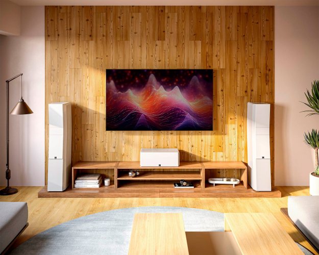 SVS Ultra Evolution Tower Piano Gloss White В интерьере