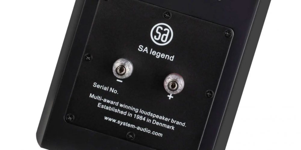 System Audio SA legend 5.2 (Satin Black) акустические разъёмы