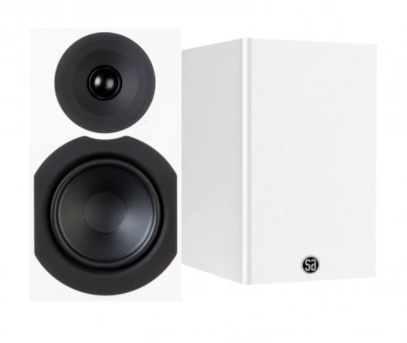 System Audio SA saxo 5 (Satin White) пара с белой решёткой