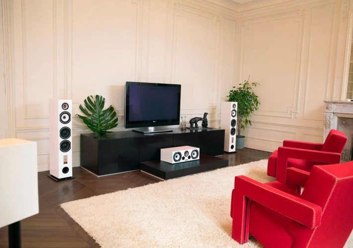 Triangle Antal Ez (White High Gloss) в интерьере