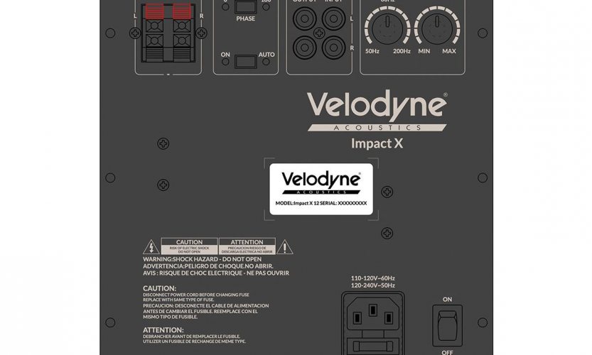 Velodyne Impact X 15 Black Сабвуфер