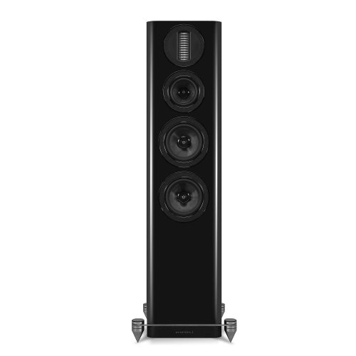 Wharfedale AURA 3 High Gloss Black Вид спереди