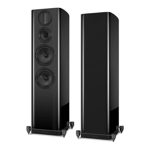 Wharfedale AURA 4 High Gloss Black Пара